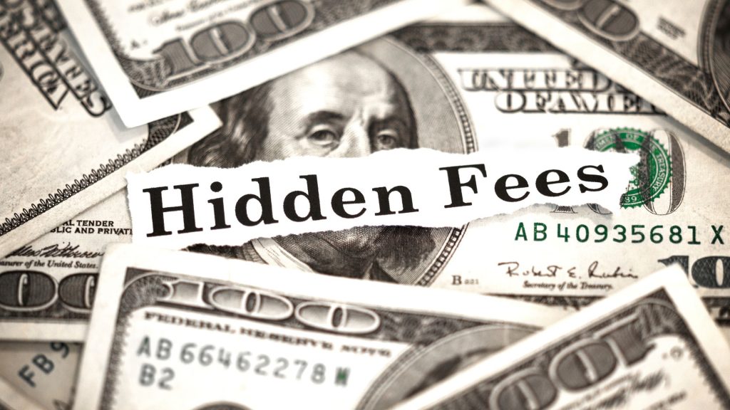 Hidden Fees